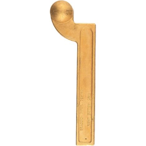 1PZ CARDINE INFERIORE OTTONE LUCIDO DESTRO (1/2)