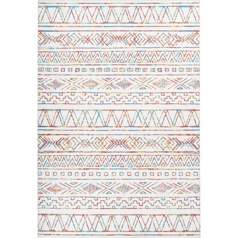 Tapis Ethnique à Poils Courts "Galaxy IX" Beige 120 x 180 cm (1/4)