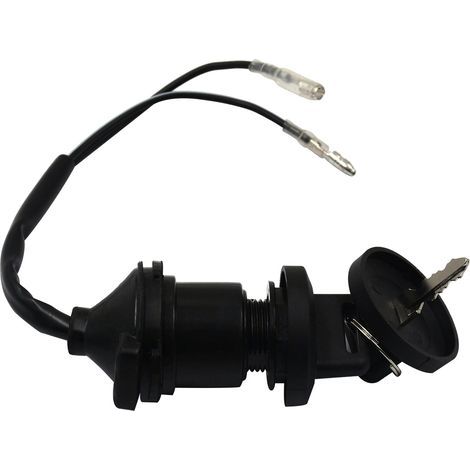 Interrupteur d'Ignition avec Clé pour Yamaha Blaster 200 YFS200 (1988-2006) - 2 Clés, Noir (1/5)