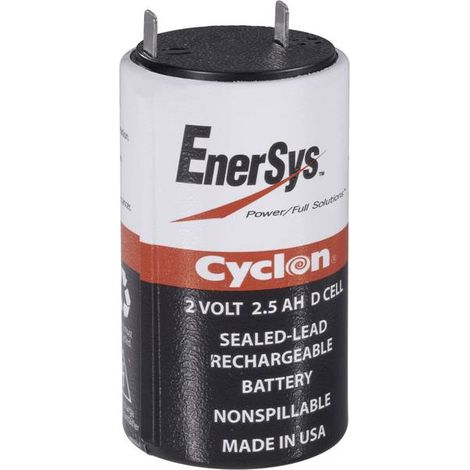 Enersys Hawker Cyclon X 0800-0004 Batteria 2V 5Ah Nera