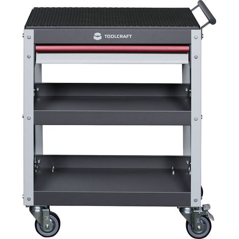 [NEUWERTIG] Toolcraft Servicewagen Werkstattwagen Wagen Werkstatt Grau Rot 1 Schublade B-Ware