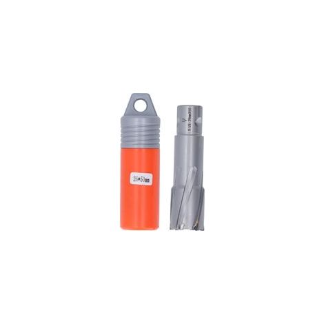 Mèche de scie cloche en carbure, ouvre-plaque en acier pour perceuse magnétique, profondeur de perçage 50mm 26mm/1,02 pouces (1/5)