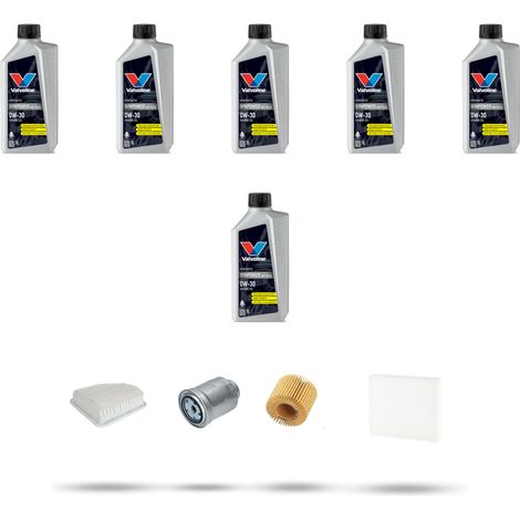 Kit tagliando 4 FILTRI e 6L OLIO compatibile con Toyota Rav IV 2.2 D4-D 110kw Dal 2012 (1/5)