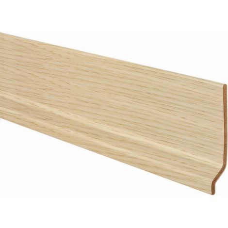 48PZ BATTISCOPA 70X9 PVC ESPANSO 200 CM ROVERE SBIANCATO (1/2)