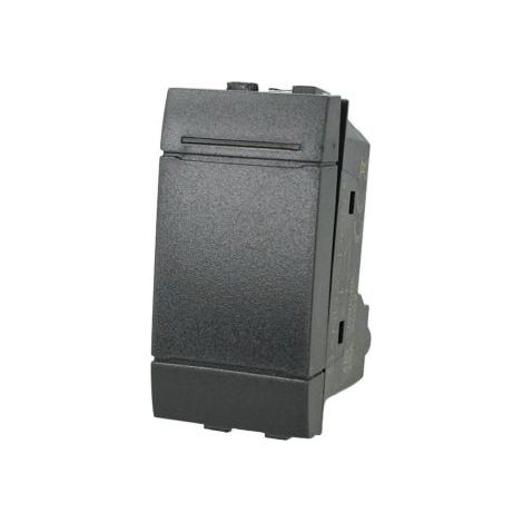 Invertitore Nero 1P 16A Nero Compatibile con Bticino Living (1/3)
