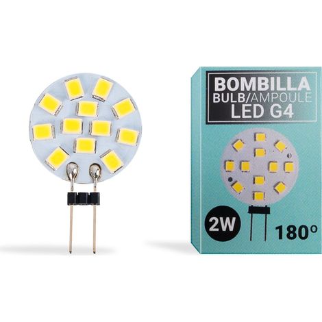 G4 flache LED-Stiftsockellampe 12V AC/DC - 2W
