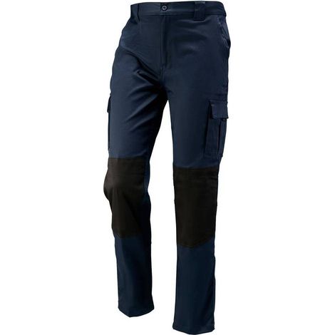 PANTALONE DA LAVORO STRETCH 'BOSTON' taglia XL - colore blu