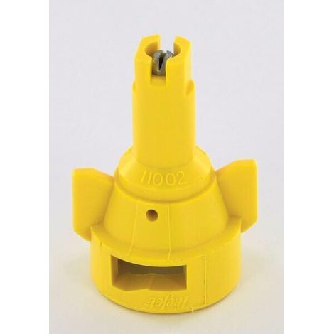Tobera anti-deriva venturi simple chorro plano AIC 110掳 02 amarillo acero inoxidable TeeJet TEEJET AIC11002VS