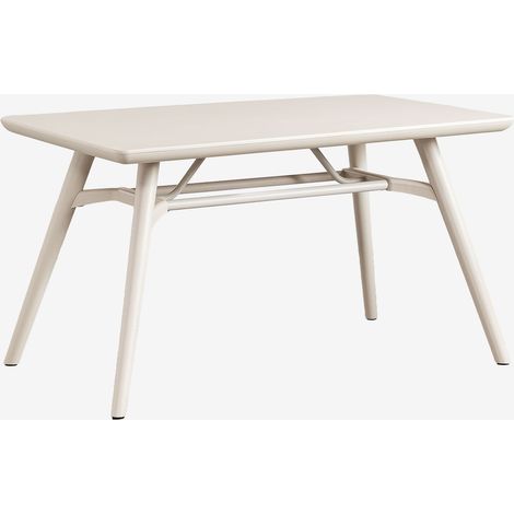SKLUM Rechteckiger Esstisch 135x80 cm Scand Beige Tapioca                                  