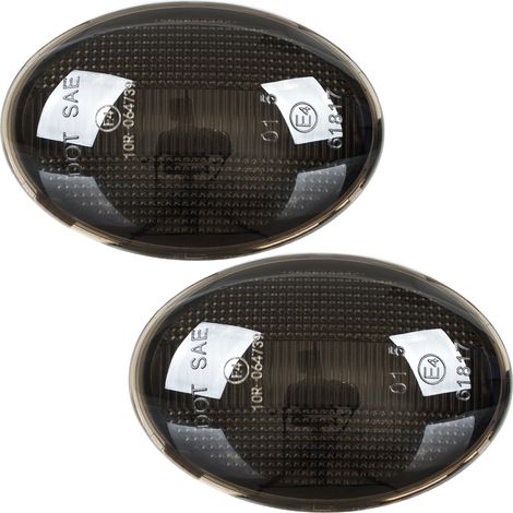 MINI R55 2006- Intermitentes laterales LED AHUMADOS DIN脕MICOS 2 uds. JUEGO (1/5)