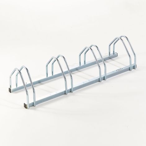 Mottez – Râtelier 4 vélos – B131V4EX – Rangement mural en acier – Charge maximale 60kg – Pour vélos de route et VTT (1/3)