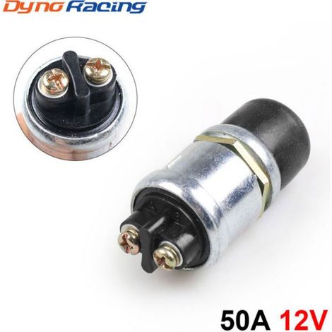 Bouton poussoir étanche pour démarrage moteur voiture/camion/bateau – interrupteur momentané universel (1/5)