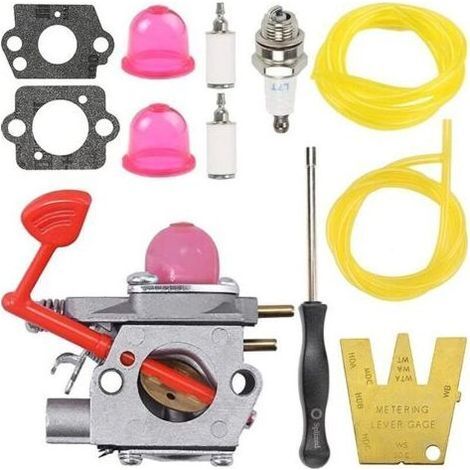 Carburateur de Remplacement pour Poulan Pro BVM200C/BVM200VS/P200C/GBV325/P325, Craftsman 25Cc Souffleur à Gaz 200-210 MPH, McCulloch GBV325/MC200VS/M320/M325 – Compatible Moteur 2 Temps (1/5)