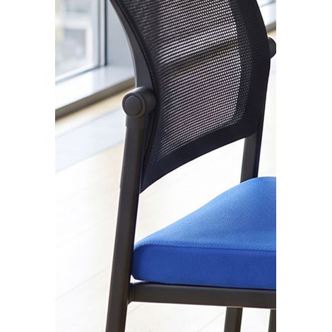 Sillas - Pack 5 Sillas Confidente Libero - Azul (1/5)