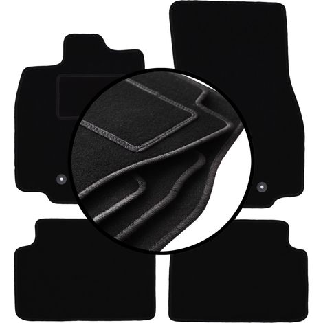 Komplettset Veloursmatten für: Toyota Prius II Schrägheck (2003-2010)