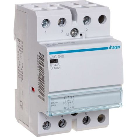 Modulares Schütz 40A 3Z 0R 230V AC ESC340