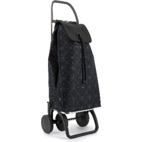 FPLUS carro comp.4r.i-max star 4 azul rolser , Carro Rolser de aluminio de 4 ruedas, para evitar cargas innecesarias. En posición de dos ruedas para llevar detrás cuando está vacío