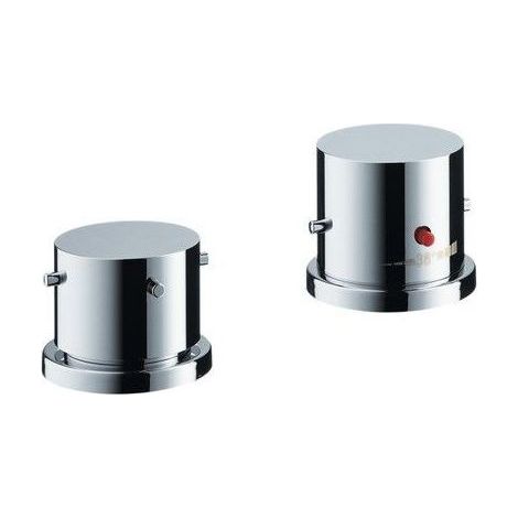 hansgrohe AXOR Starck Thermostat de jante de baignoire 2 trous (1/4)