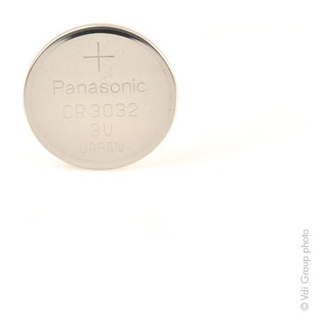 Panasonic - Pile bouton lithium CR3032/BN PANASONIC 3V 500mAh (1/2)
