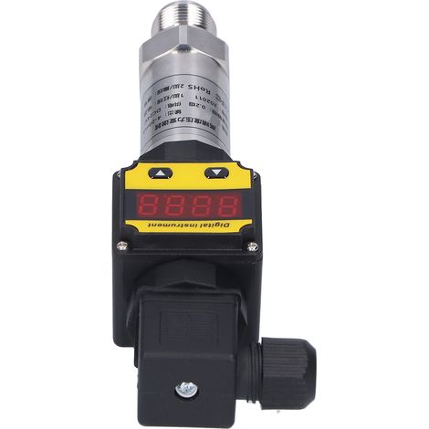 Diffusions-Silizium-Drucktransmitter, digitaler Wasser- und Luftdruckwandler, 24 V DC, 4–20 mA, 0–1 MPa (1/5)