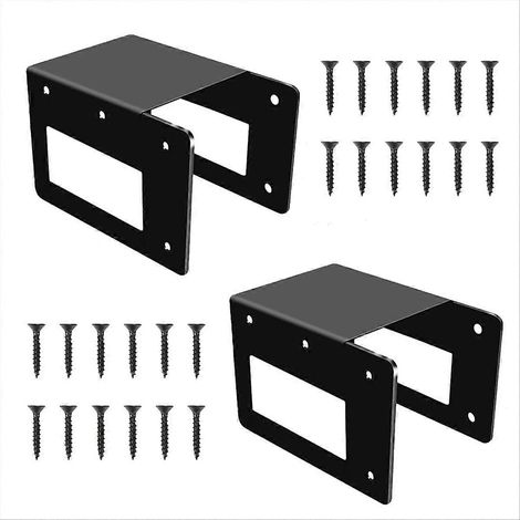 2 supports de rangement pour bûches réglables et robustes, pour une utilisation intérieure et extérieure. (1/5)