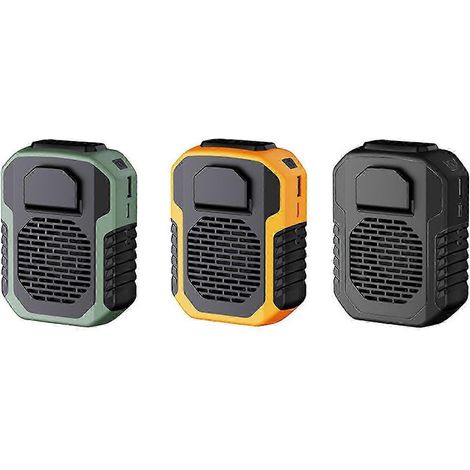 Nouveau ventilateur portable 6000 mAh à clip ceinture, flux d'air puissant, 3 vitesses. (1/3)