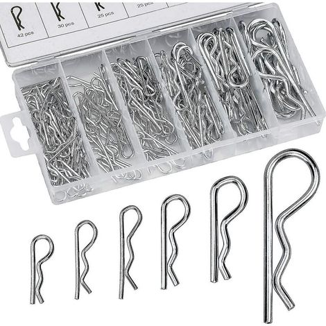 Kit surtido de pasadores de retención y clips para reparación automotriz, 150 piezas. (1/5)