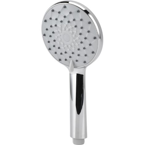 Ensemble de douchette haute pression, 5 modes de jet, tête détachable anti-obstruction, pour salles de bains de maison et d'hôtel. (1/5)