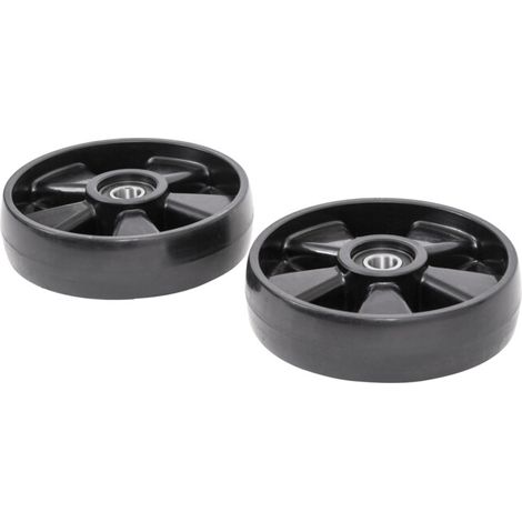 [NEUWERTIG] B-Ware Stier Lenkräder Set Rollen Nylon Hubwagen Ersatzteile Montageanleitung Blau