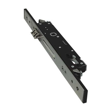SERRATURA MONTANTE INFILARE 1410S OMEC B.Q INOX F.MM 25 F.SAGOM M1 TRIP+SCR+Q8 E.MM 30