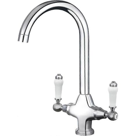 Robinet de cuisine à deux leviers, classique, robinets de cuisine classiques (1/5)