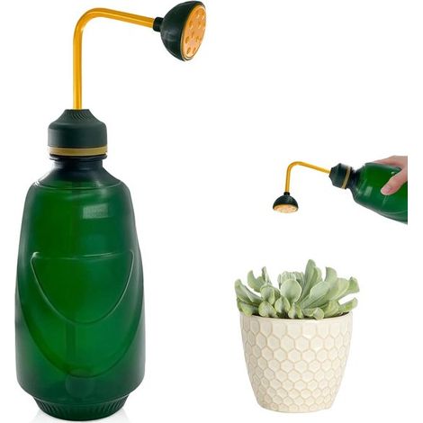 Annaffiatoio piccolo da 450 ml per innaffiare piantine e piante delicate, da utilizzare capovolto. (1/5)