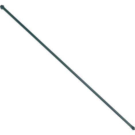 Poteau de jardin 10 pcs 1,5 m Métal Vert
