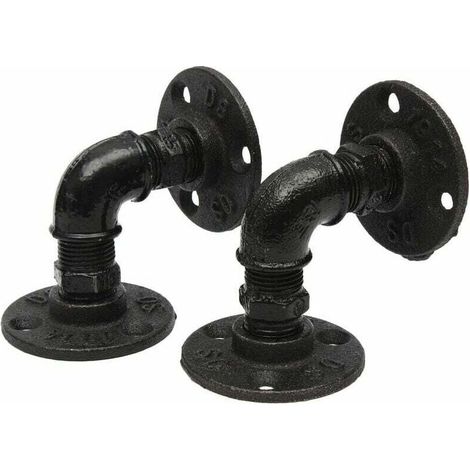 2Pcs Support fixation mural70mm (1/5)