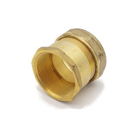 PrimaPlus DZR Compression Adaptor 54mm x 2" Female Brass Fitting (1/3)