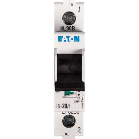 Interruttore sezionatore modulare 20A 1P IS-20/1 276258