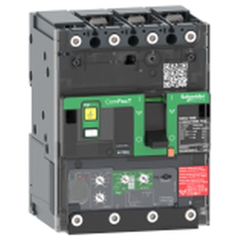 SCHNEIDER NSX 100A 3P 25kA 440V AC-Leistungsschalter mit Fehlerstromschutzschalter