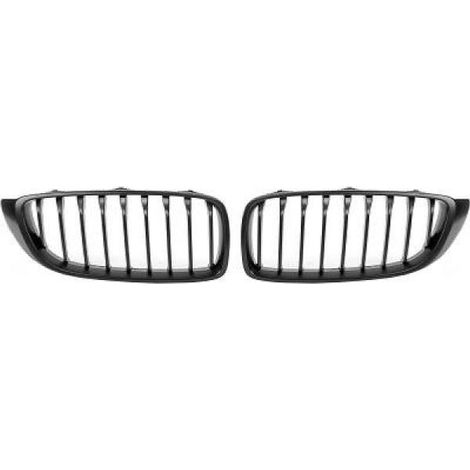Grilles de Calandre BMW Serie 4 F32/F33/F36 2013 a 2020 Noir Mat-38706980 (1/2)