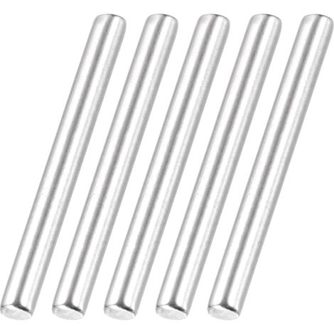 60 Pack RC Wheel Axle Pin, 1.5x15mm Steel Hex Wheel Hub Nut Pin Replacement pour DIY RC Car Truck Boat Helicopter Model Part, Silver (1/5)
