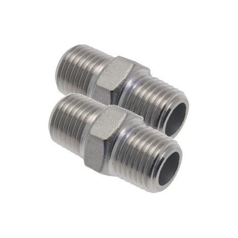 MAMELON DOUBLE 1/4 BSP LOT de 2