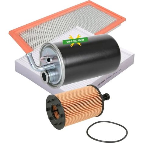 Filtro aria olio gasolio abitacolo per jeep compass 20 crd 103kw-140cv