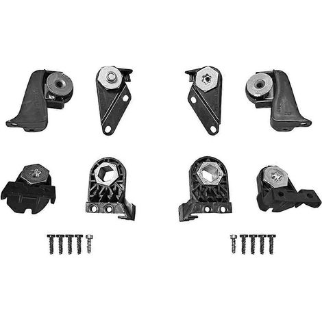 paire de kits de réparation de supports de phares avant pour Classe S (noir) (1/5)