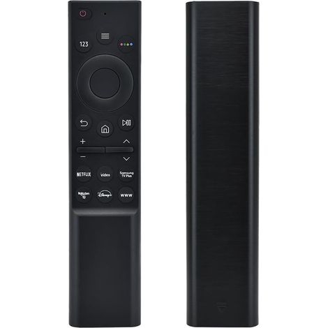 Remplacement telecommande Samsung,Télécommande Universelle de Rechange pour Samsung Smart-TV LCD LED UHD QLED 4K HDR, avec Netflix, vidéo Prime Rakuten-TV Boutons, RM-1729 (1/5)