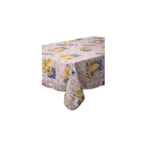 1 Pezzo Tovaglia Tavolo Antimacchia Decoro Limoni 140 x 240 cm 4 Decori