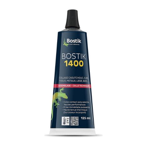 BOSTIK Kontaktkleber 1400 flüssig - 125 ml Tube - 30502930 (1/2)