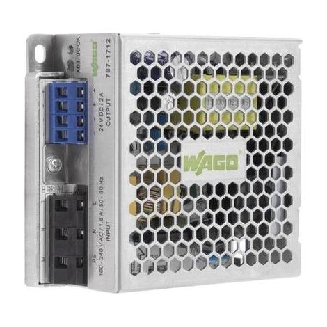 WAGO 787 1712 fuente de alimentación rail DIN 24 V 60 W
