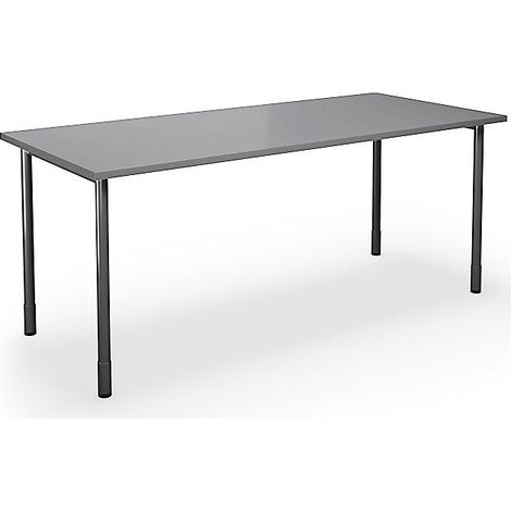 FRANKEL kaiserkraft, Table polyvalente DUO-C, à plateau droit,