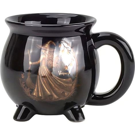 Tazza da caffè creativa a forma di calderone da strega - Stile C