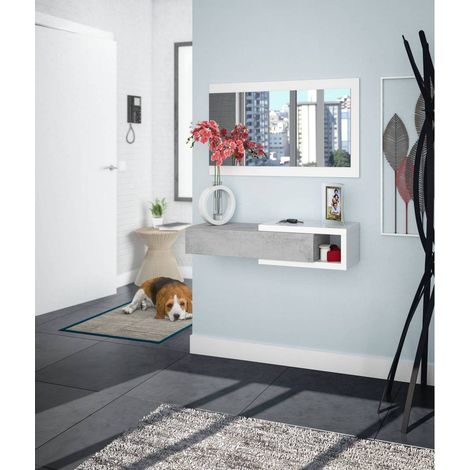 Kit ingresso 1c+specc. noon bianco/cemento
