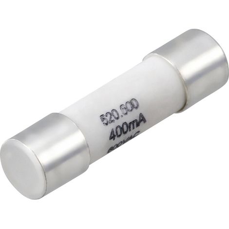 VOLTCRAFT VC 151/171 Fuse Fusible de multimètre (Ø x L) 5 mm x 20 mm 400 mA 600 V/AC, 600 V/DC rapid (1/2)